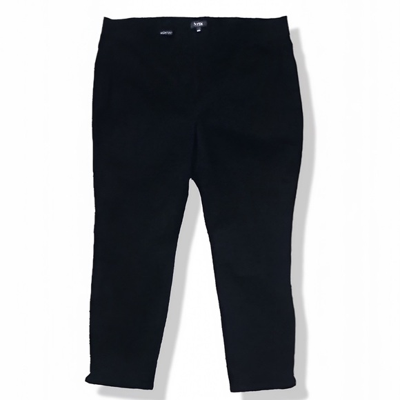 NYDJ Black Stretch Slimming Denim Jeans Tummy Control High Rise Plus size Pants - Picture 2 of 10